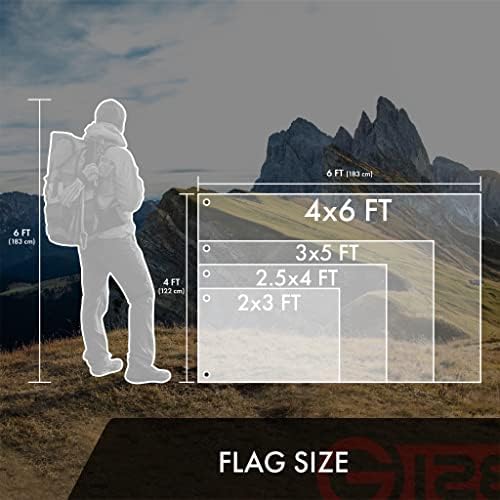 G128 דגל מדינת טנסי | 3x5 ft | סדרת Stupweave רקומה פוליאסטר 300D | עיצוב רקום, מקורה/חיצוני,